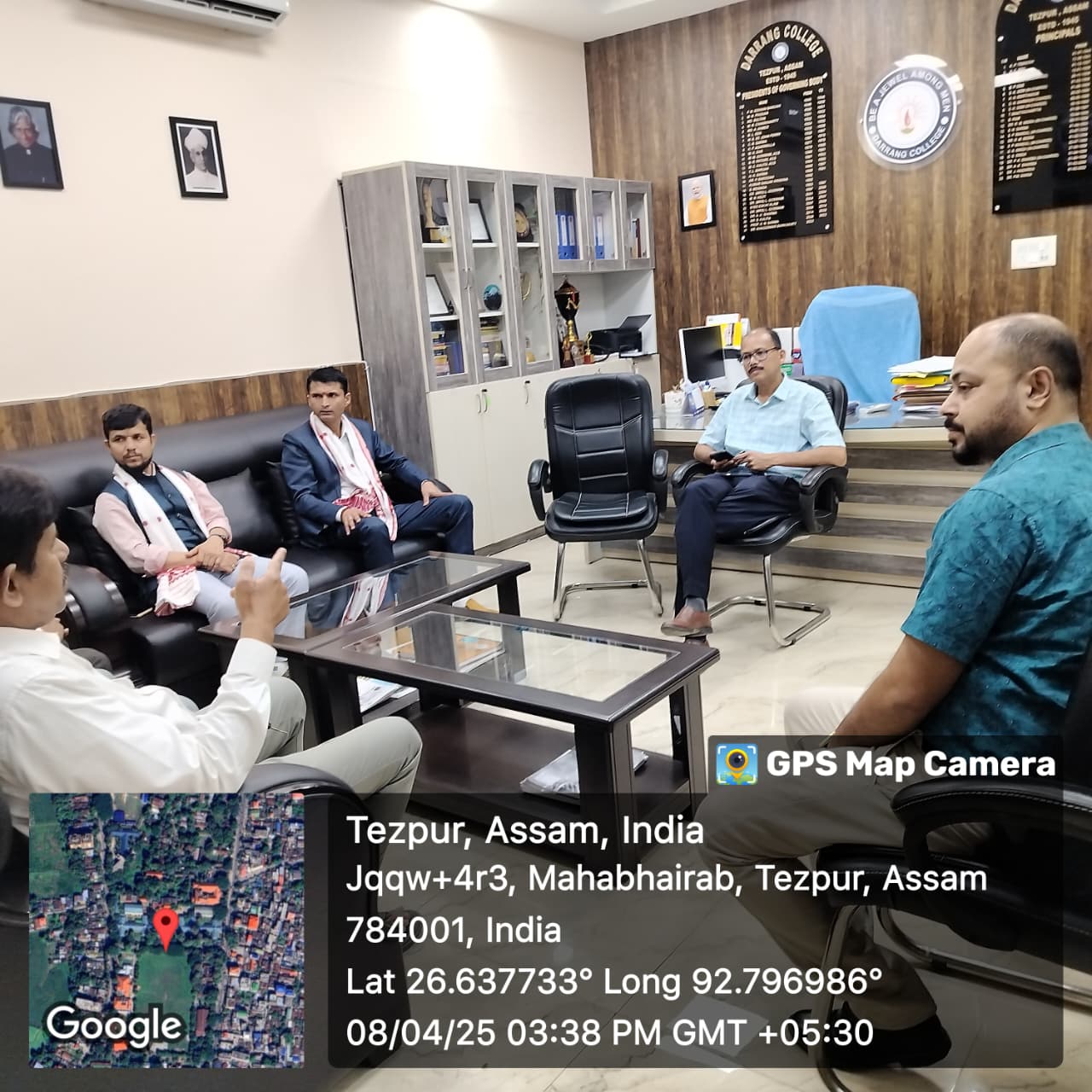 Khangchendzonga State University Faculties Visited Darrang College (08-04-2025)